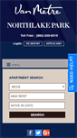 Mobile Screenshot of northlakeparkapt.com